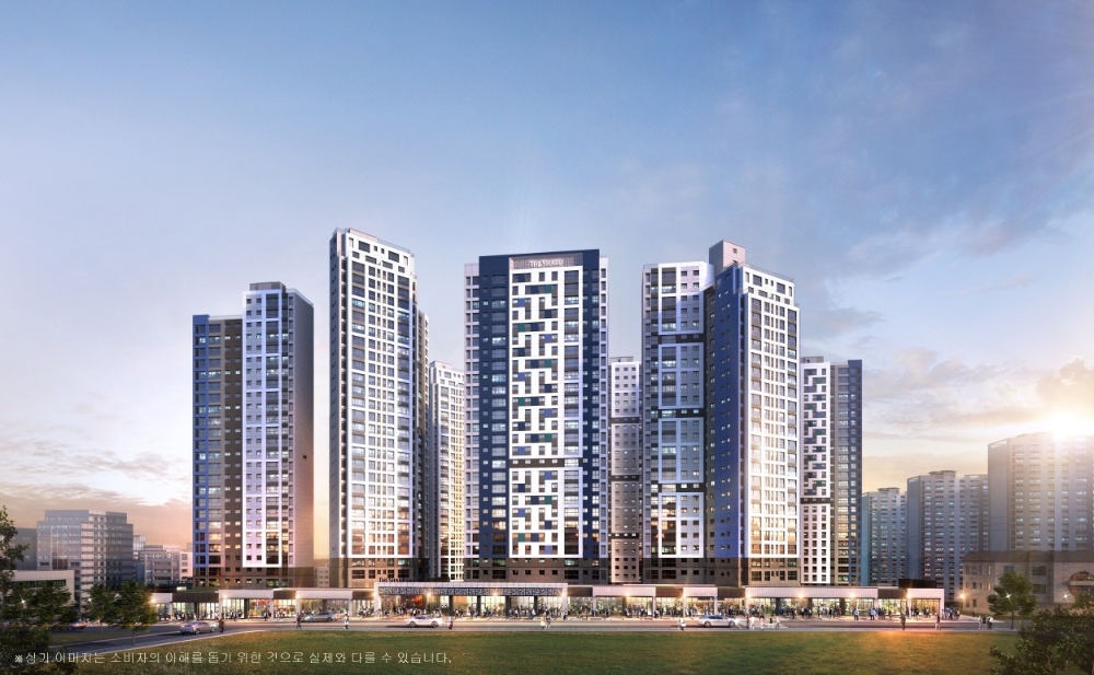 더샵 수성라크에르 투시도.(사진=포스코건설)