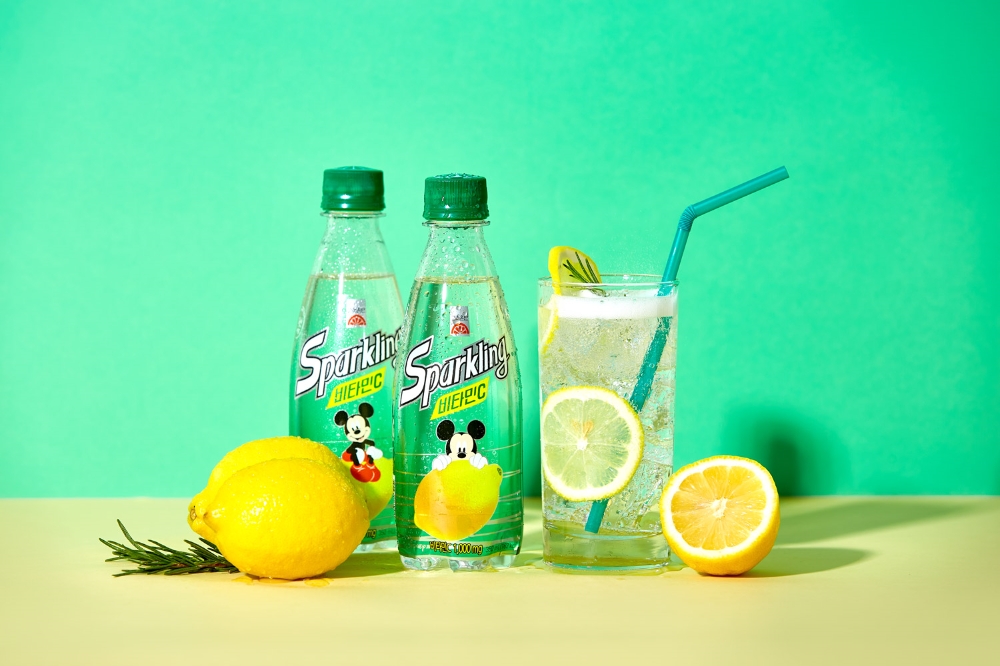 스파클링 비타민C 미키미니 에디션 350ml.(사진=고려은단)