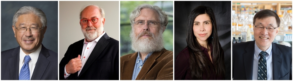 빅터 자우 미국 의학한림원 회장, 토마스 프레이 다빈치 연구소 소장, 조지 맥도날드 처치 하버드 의과대학 교수, 수잔 투시 일루미나 수석 부사장, 김광수 하버드 의과대학 교수. 사진=KAIST