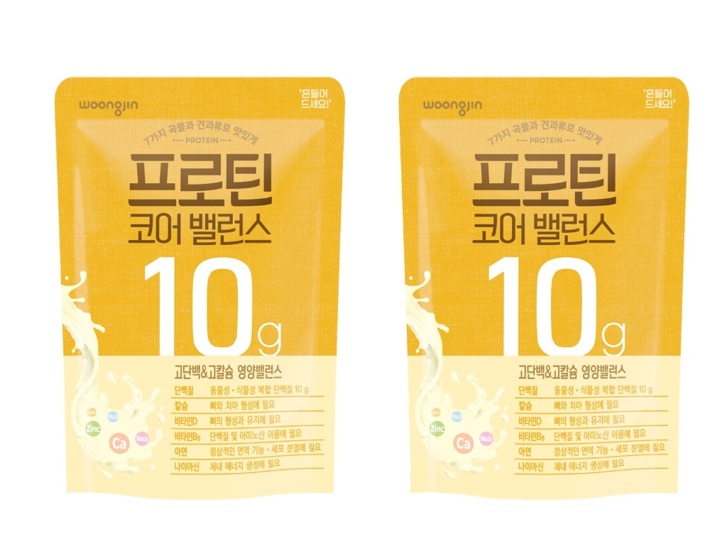 웅진식품 '프로틴 코어 밸런스' 출시