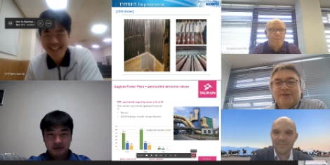 남부발전, 비대면 국제 기술교류로 유동층 보일러 기술경쟁력 강화