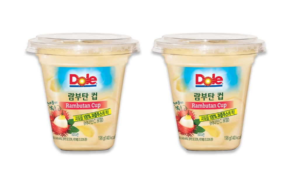 돌(Dole)코리아, 이색 열대과일 담은 ‘람부탄컵’ 출시