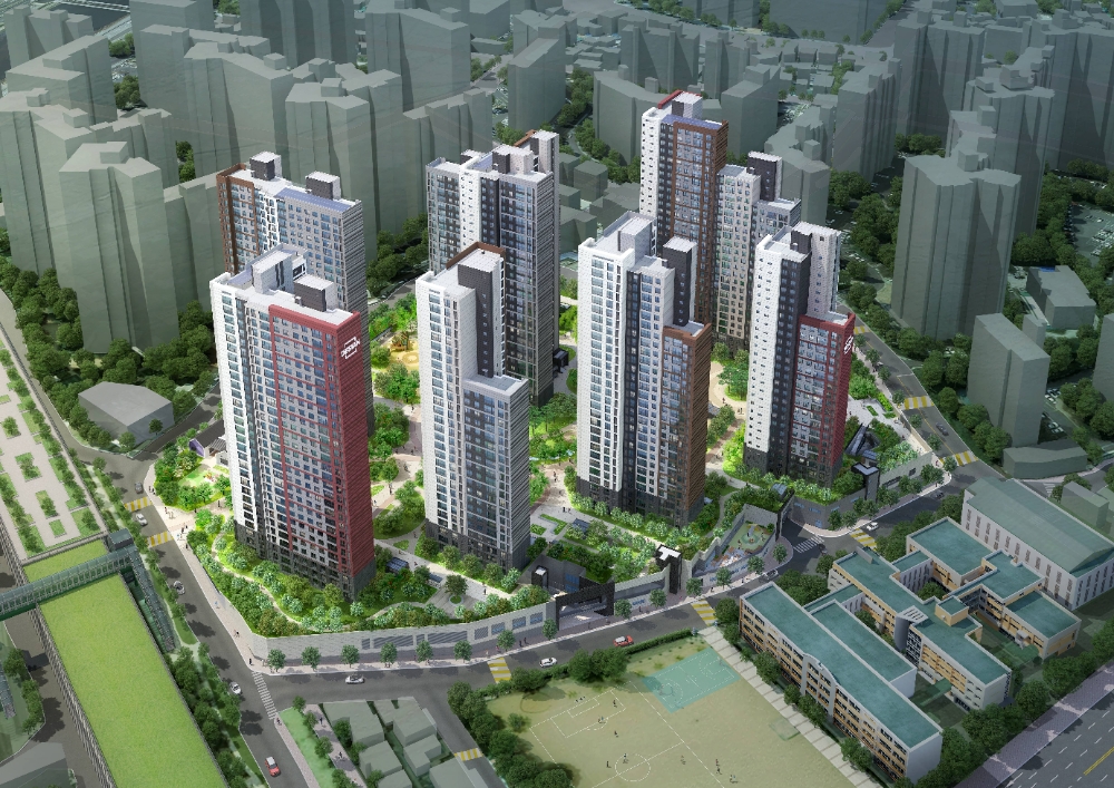 동대구 더 센트로 데시앙 조감도