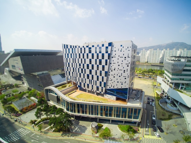 부산영상위원회 영상산업센터 외부 경관.(사진제공=부산영상위원회)
