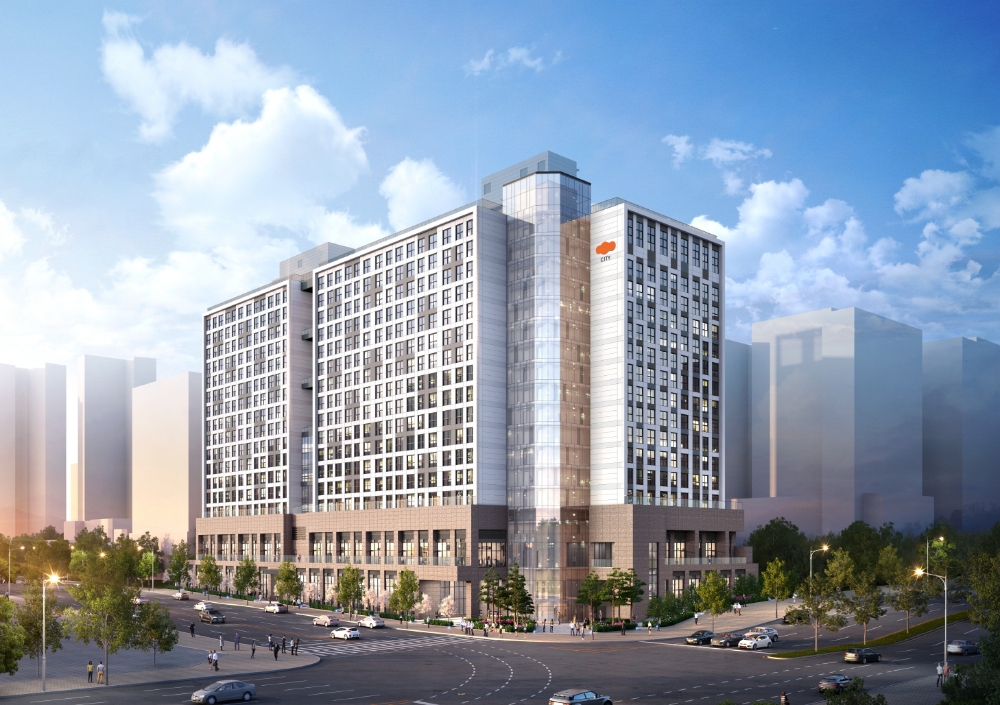 e편한세상 시티 광교 투시도.(사진=대림산업)