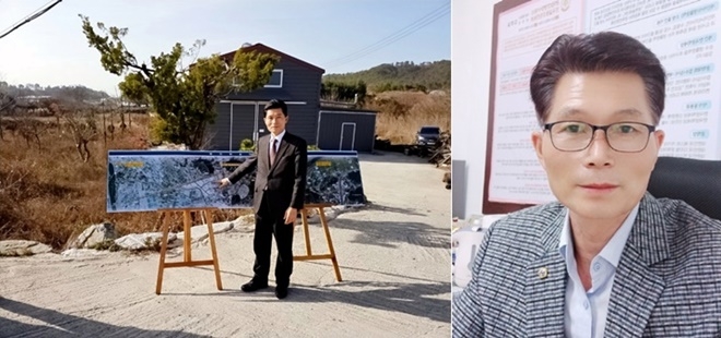 민원 현장에서 활동하고 있는 한국갈등조정진흥원 김영일 이사장.(사진제공=한국갈등조정진흥원)