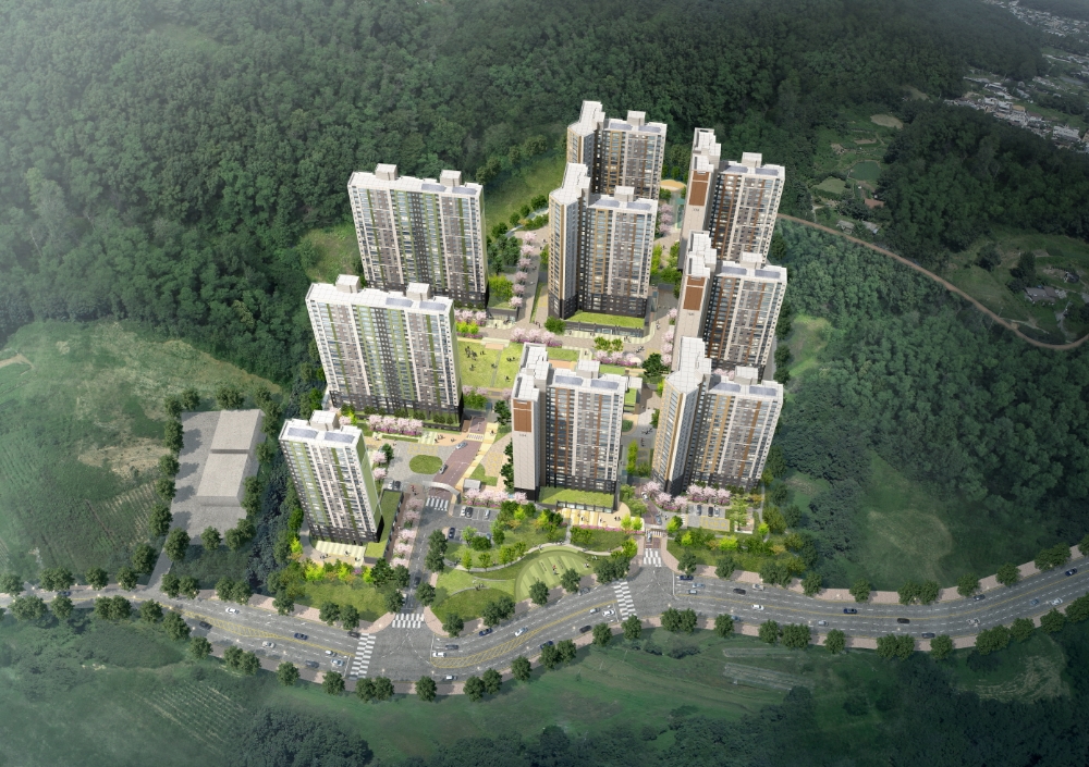 용화남산 포레시티 줌파크 조감도