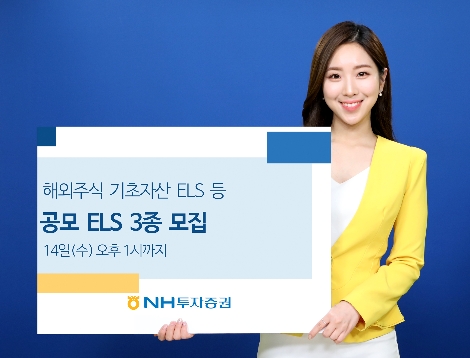 NH투자증권, 해외주식 기초자산 ELS 등 공모 ELS 3종 모집