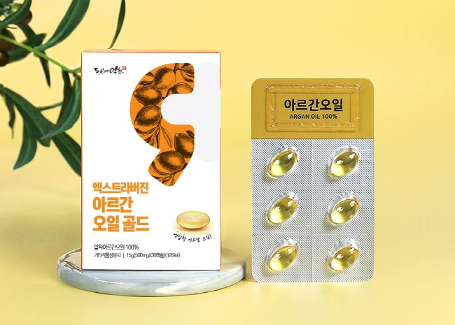 두손애약초, 황금빛 오일을 한 알에 담아낸 ‘엑스트라 버진 아르간 오일 골드’ 출시