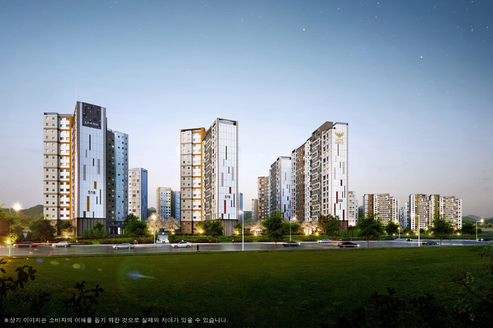 반정 아이파크 캐슬 투시도.(사진=HDC현대산업개발)