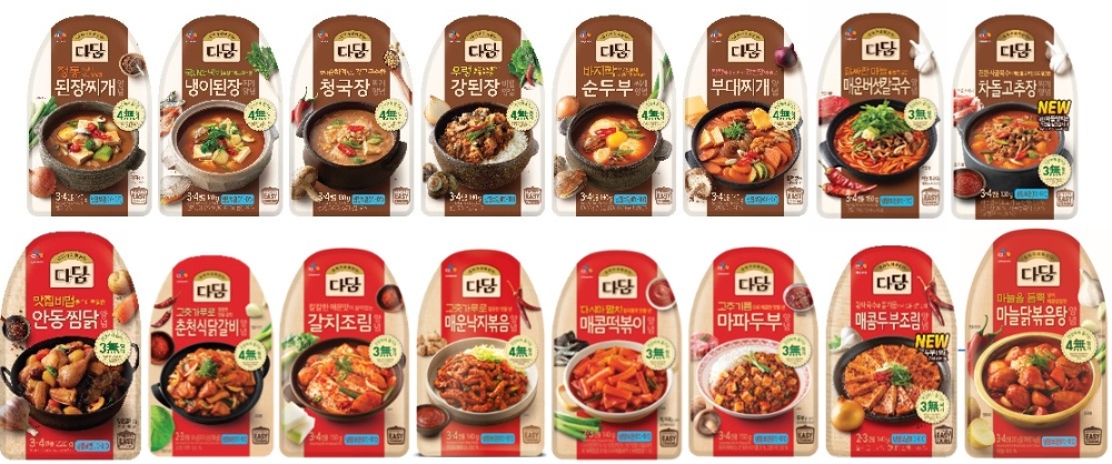 CJ제일제당 ‘다담’ 매출 500억원 돌파… 연말까지 전년 대비 약 20% 성장한 600억원 기록 예상