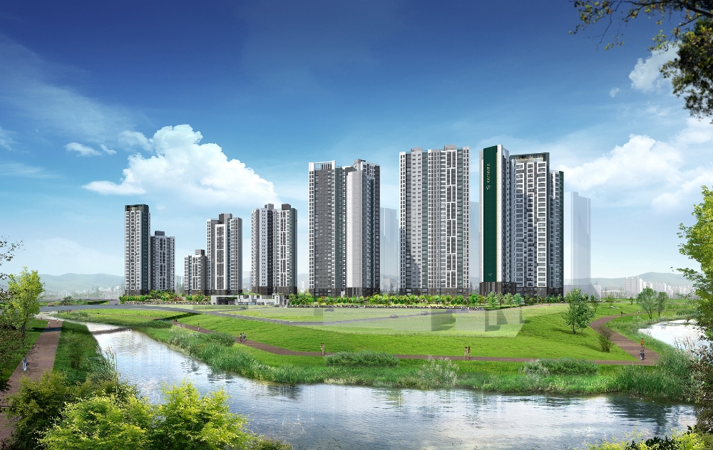 의정부역 푸르지오 더 센트럴 투시도.(사진=대우건설)