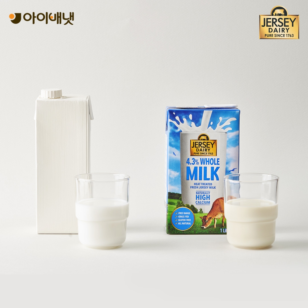 프리미엄 멸균우유 ‘저지 우유(Jersey Milk)’.(사진=아이배냇)