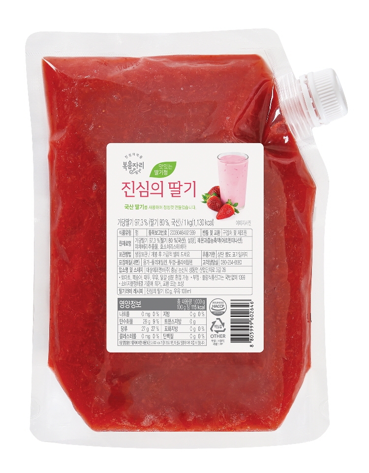 대상F&B 복음자리 ‘진심의 딸기’ 출시
