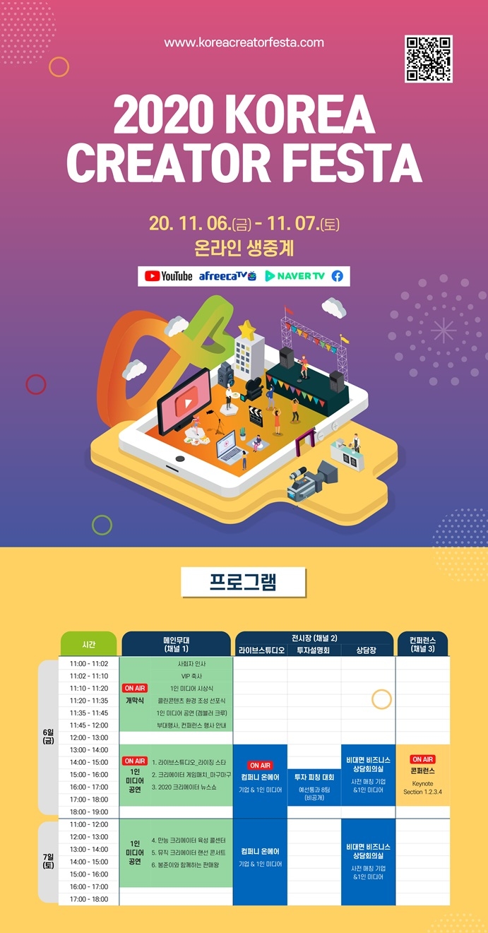 아프리카TV, 인기 BJ와 함께 하는 ‘2020 대한민국 1인 미디어 대전’ 온라인 생중계