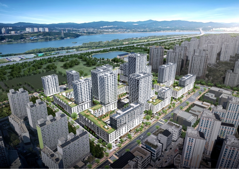 강일 전망도.(사진=현대건설)