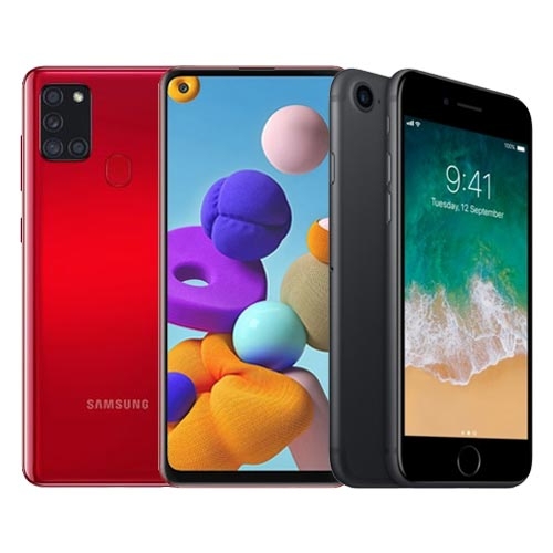 갤럭시A21S 및 아이폰7 공짜 키즈폰 이벤트에 캐쉬백 행사 실시