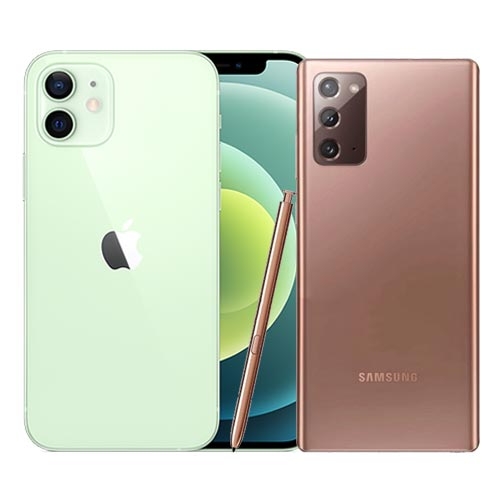 아이폰12 시리즈 높은 판매량 유지 속 갤럭시 노트20 및 Z플립 가격 인하