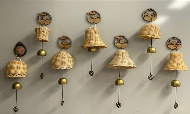 안나모자원 자조모임(공예팀) 7 Queen’s Craft Class 라탄공예작품.(사진제공=한국한부모가족복지시설협회 부경지회)