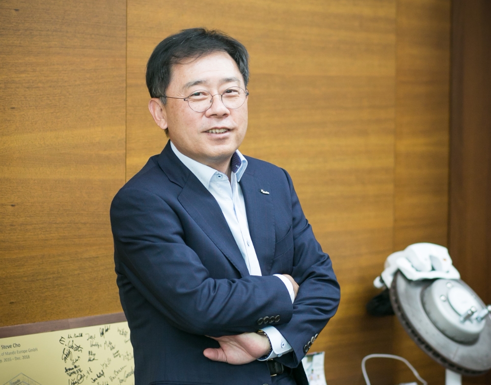 만도 조성현 사장.(사진=한라그룹)