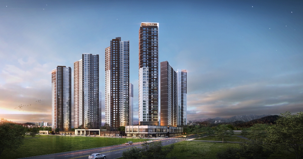 '구미 아이파크 더샵' 투시도.(사진=HDC현대산업개발)