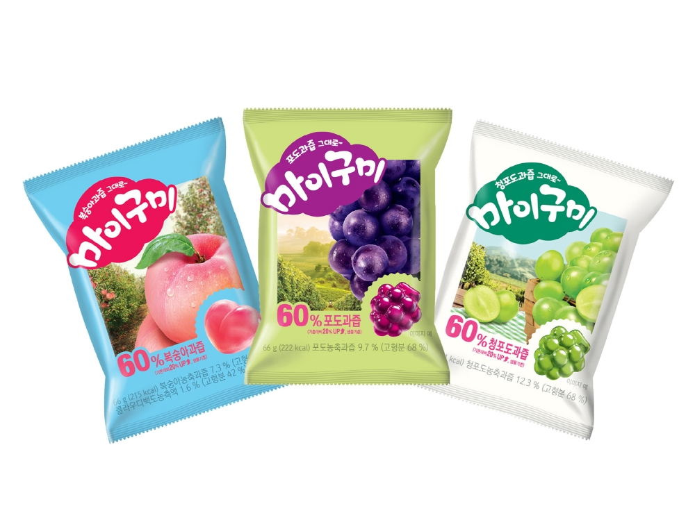 오리온, ‘마이구미’ 리뉴얼 출시