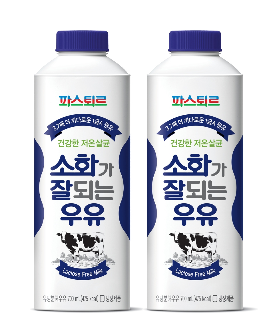 파스퇴르, 소화가 잘되는 우유 출시