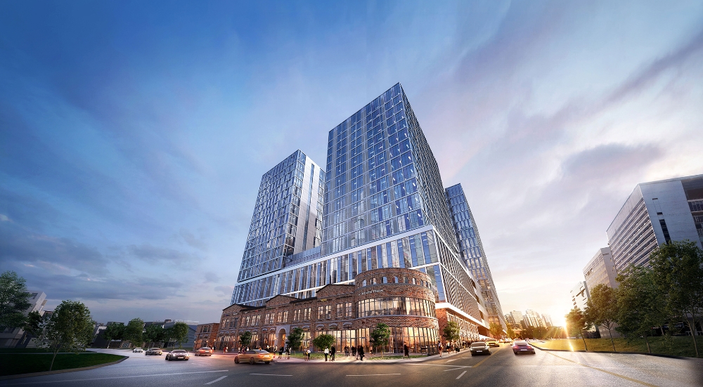 현대 테라타워 투시도.(사진=현대엔지니어링)