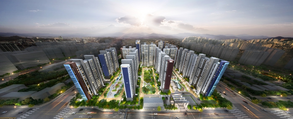 현대성우8단지 리모델링사업 조감도.(사진=포스코건설)