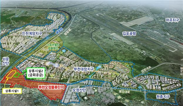 부천오정물류단지 조감도.(사진=LH)