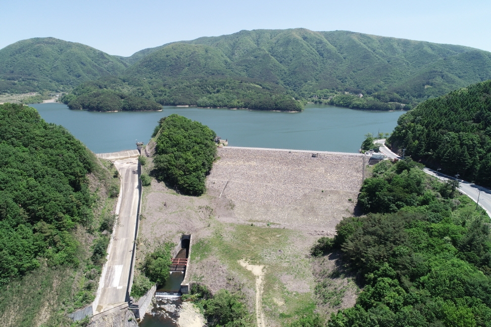 덕동댐 전경.(사진=국토안전관리원)