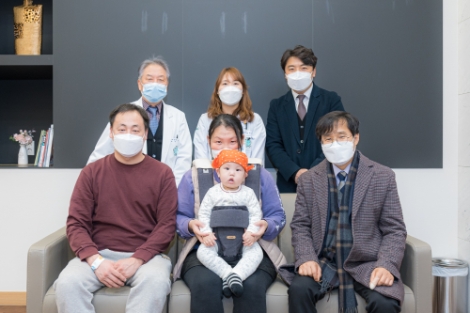 이대서울병원, 코로나19 사태 속 몽골 아기에 새생명 선사