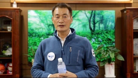 문대림 JDC 이사장, 탈플라스틱 실천 운동 ‘고고챌린지’ 동참