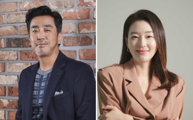 배우 류승룡과 박진희. (제공=프레인TPC, 엘리펀엔터테인먼트)