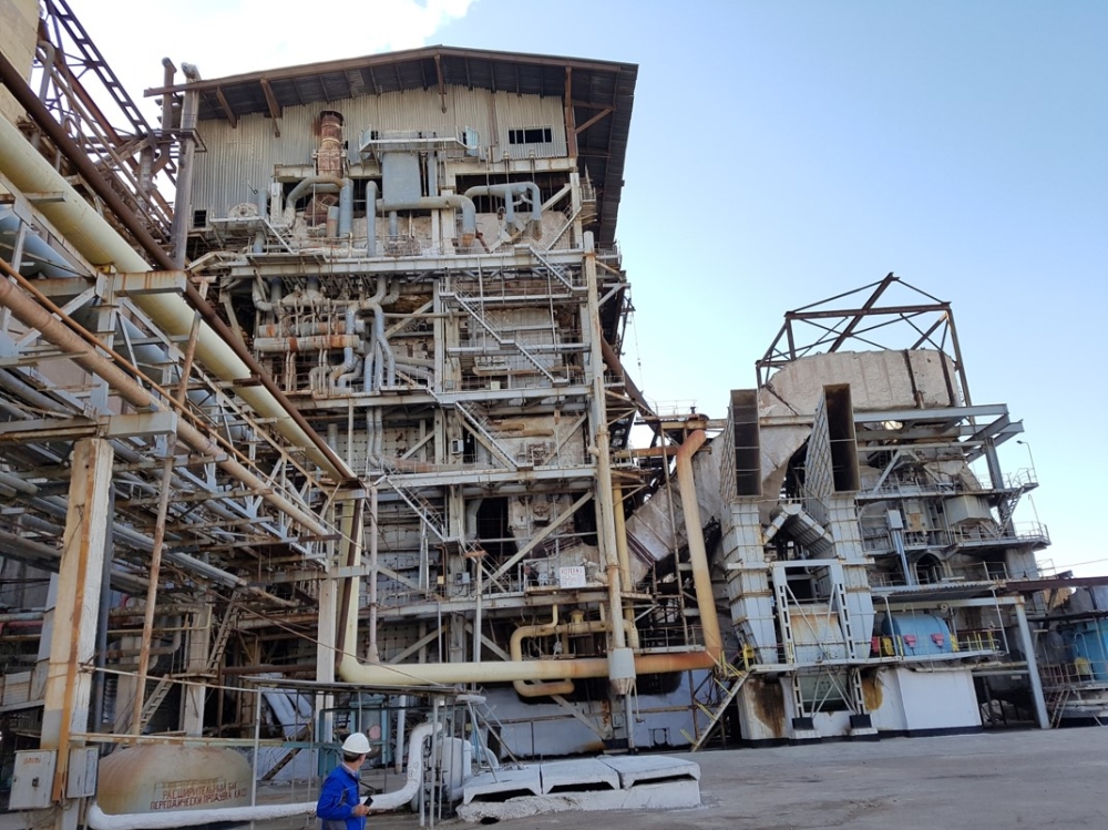 우즈베키스탄 무바렉 발전소 전경.(사진=SK건설)