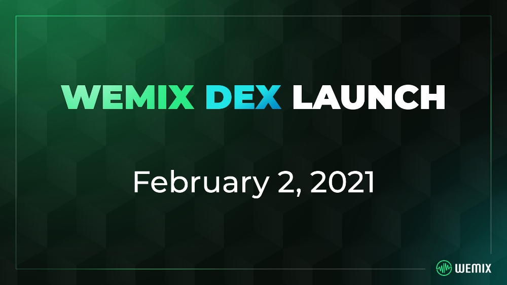 위메이드트리,블록체인 기반 거래소 ‘위믹스 덱스(WEMIX DEX)’ 공개