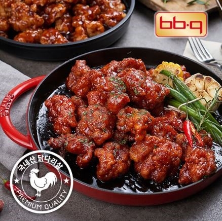 BBQ, GS홈쇼핑서 순살바삭강정 세트 판매
