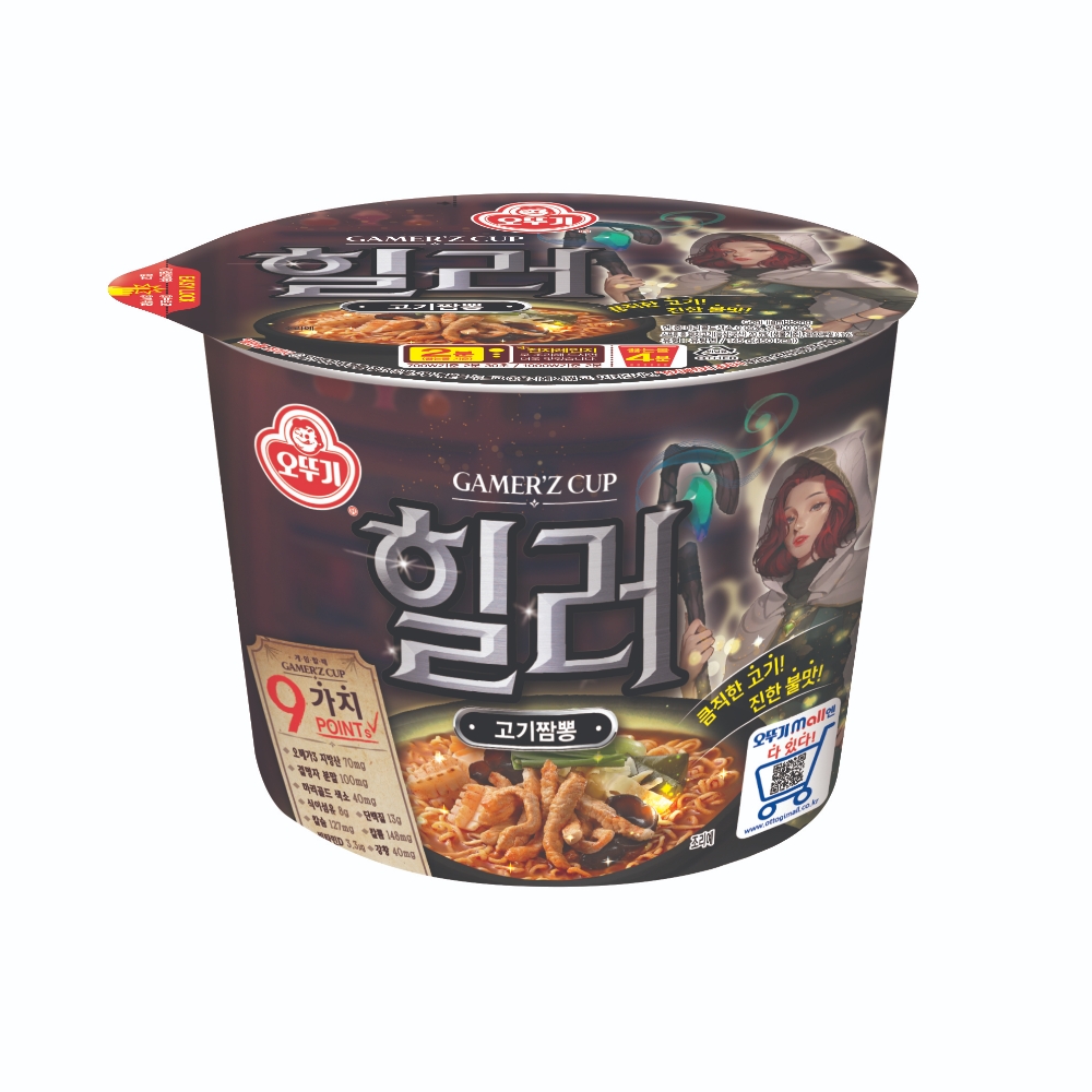 오뚜기 ‘게이머즈컵힐러 고기짬뽕’ 출시