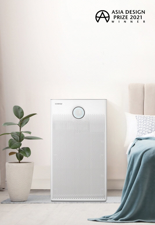 코웨이 듀얼클린 가습공기청정기, 2021 아시아 디자인 프라이즈 위너 수상