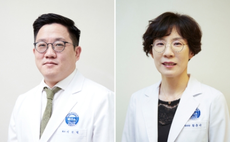 분당차병원 외과 이관범 교수(좌), 성형외과 황은아 교수(우). 사진=분당차병원