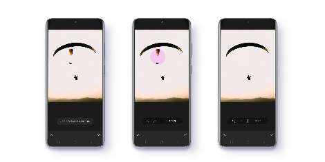 원 UI 3.1 업데이트에 따른 갤럭시 S20 내 개체 지우기(AI 지우개) 기능 이미지. 사진=삼성전자