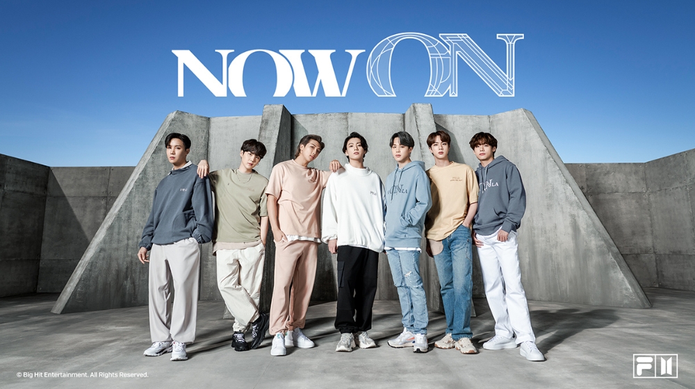 휠라(FILA), FILA X BTS ‘Now ON’ 컬렉션 출시