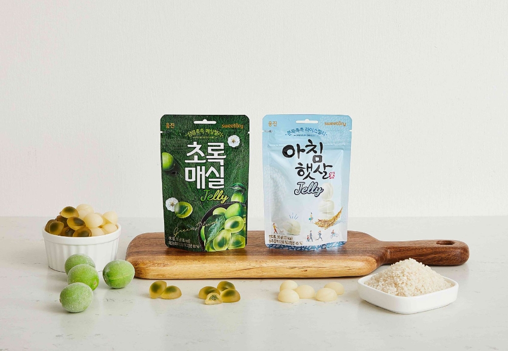 웅진식품, 아침햇살, 초록매실 젤리 출시 50일만에 70만개 판매 돌파