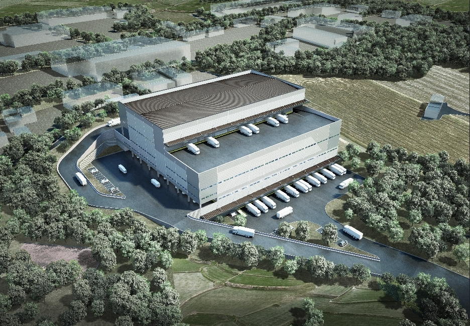 여주 삼교 물류센터 조감도.(사진=우미건설)