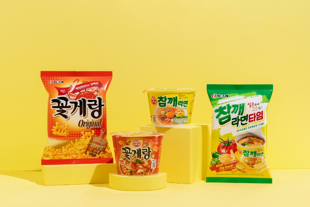 빙그레-오뚜기. 콜라보 제품 출시