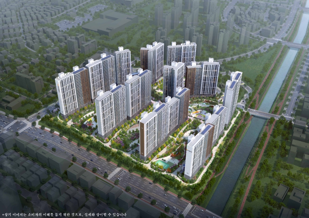 호반써밋 브룩사이드 조감도.(사진=호반건설)