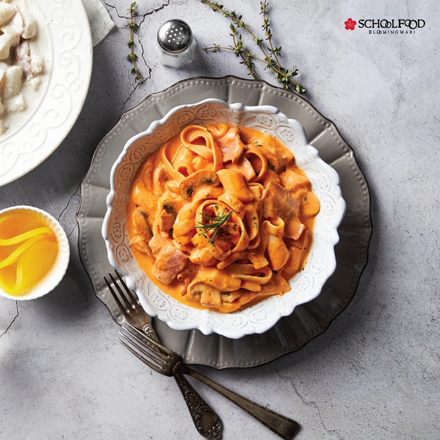 스쿨푸드, 매운 까르보나라 파스타 떡볶이 600만 그릇 판매 돌파