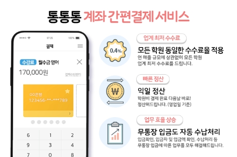 대교 에듀베이션, KB국민은행과 ‘계좌 간편결제’ 서비스 출시