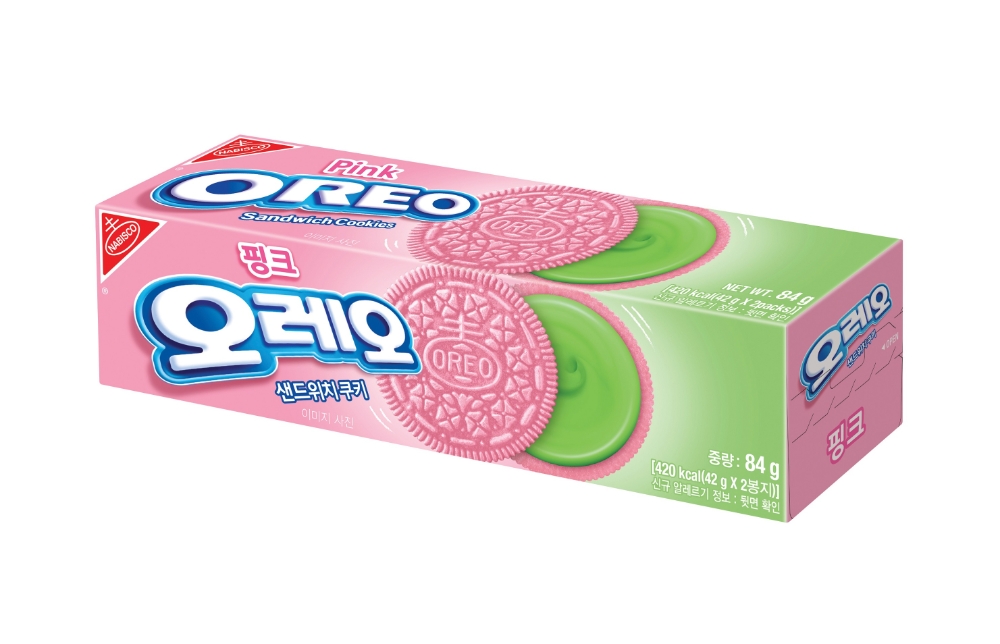 동서식품, 봄 한정판 ‘핑크 오레오 샌드위치 쿠키’ 출시