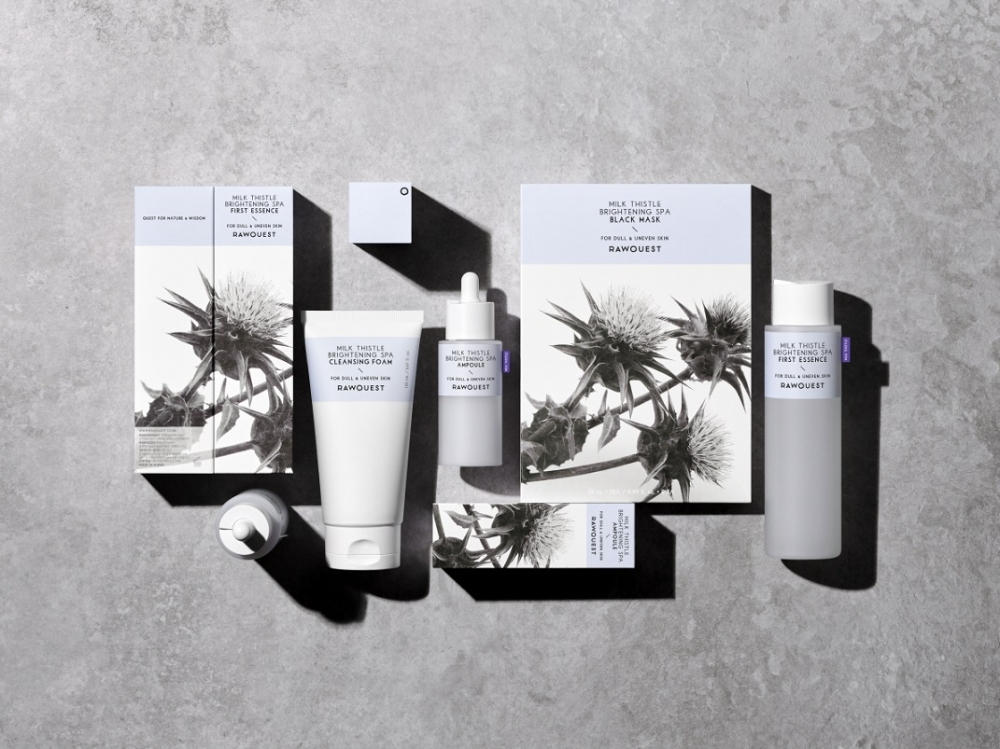 로우퀘스트 ‘밀크시슬 브라이트닝 스파 에디션’ 4종 출시